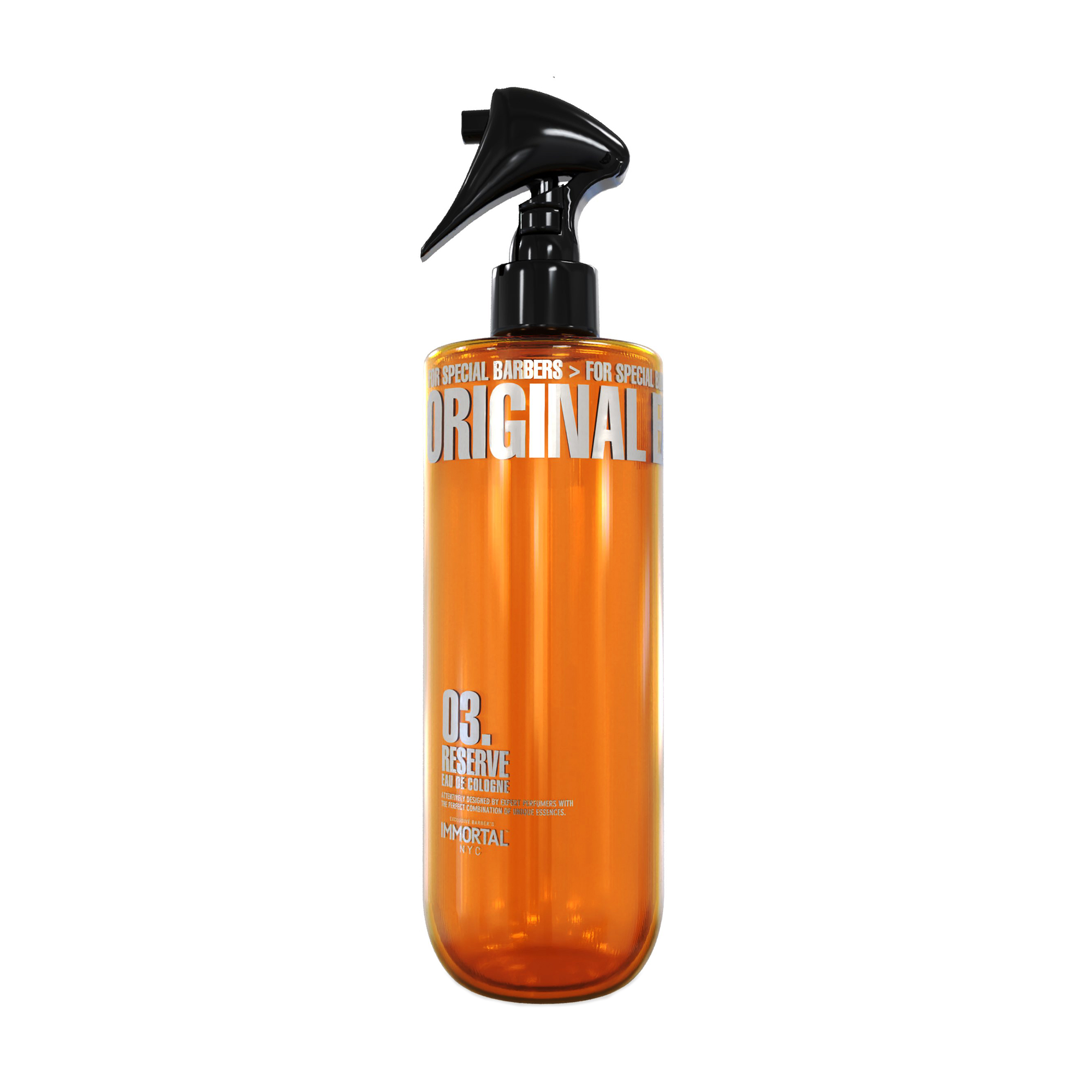 Чоловічий одеколон після гоління Immortal NYC Original 03. Reserve Eau De Cologne, 500 мл