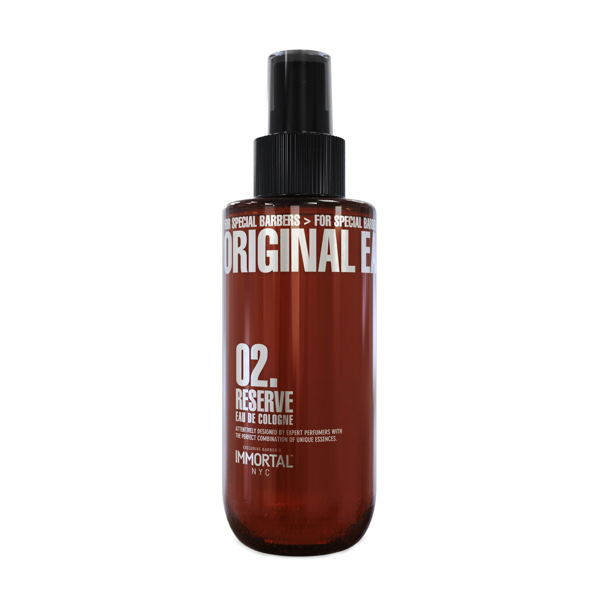 Чоловічий одеколон після гоління Immortal NYC Original 02. Reserve Eau De Cologne, 150 мл